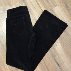 Banana Republic Black Corduroy Size 2 Inseam 33